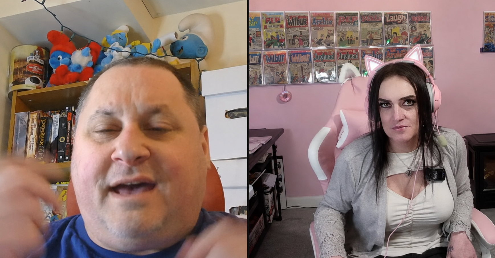 Matt Likes Comics and Ronnie during their original Comic Talk Tuesday interview