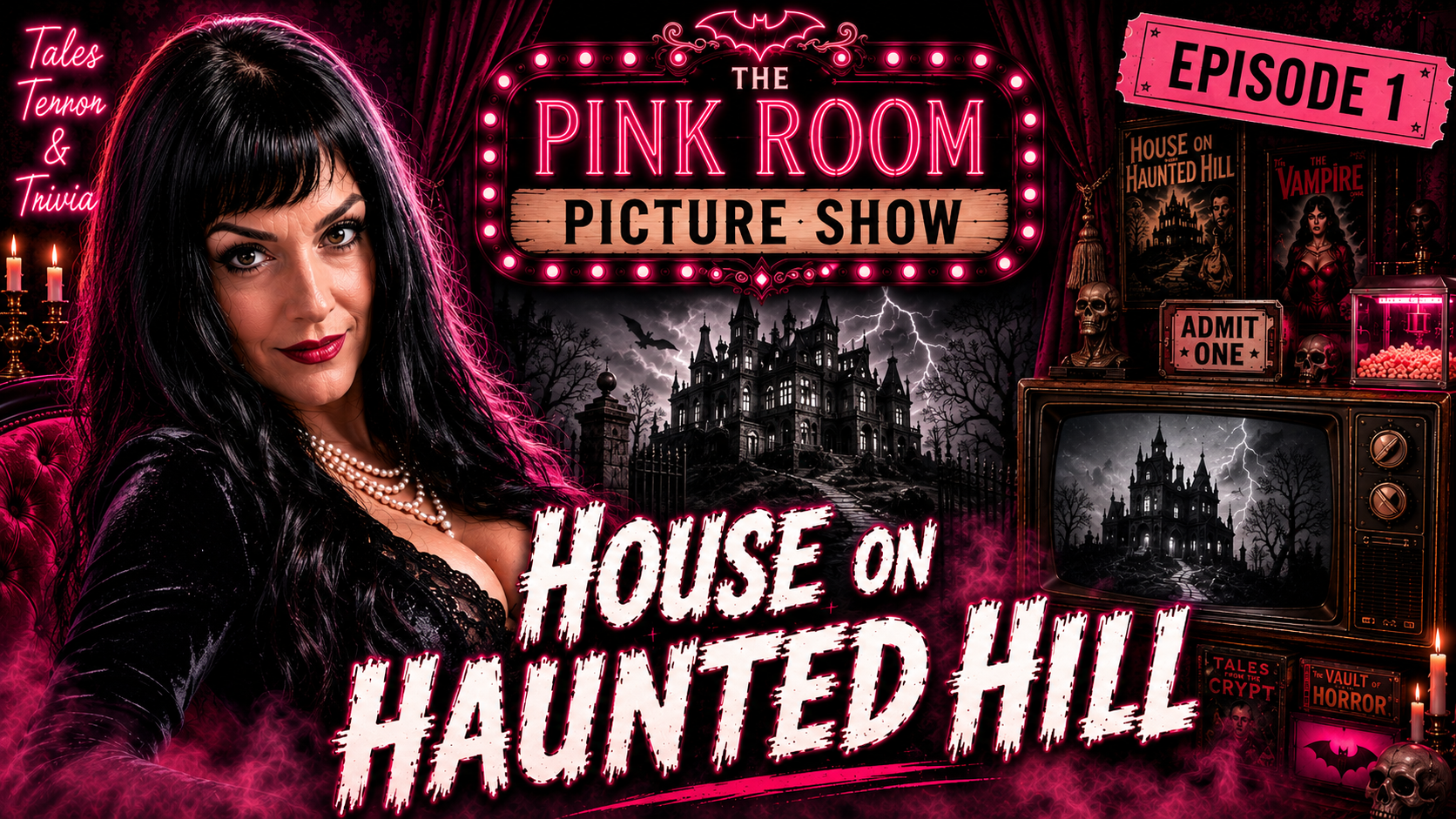 House on Haunted Hill: Vincent Price Invites You to Stay the Night